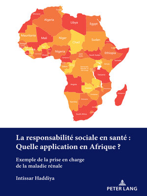 cover image of La responsabilité sociale en santé